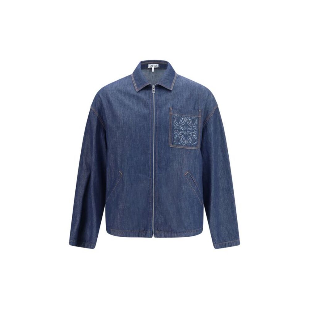 Loewe Men Cotton Zip Jacket